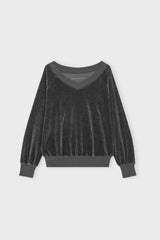 Annav Neckvelvet Darkgrey