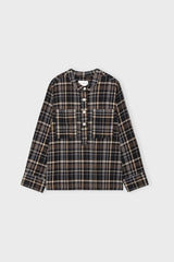 Aylashirtcheck Brownblack