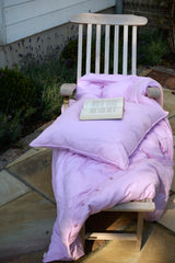 Bed Linen Pink Chambray LOW