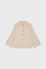 Bloomjacketcanvas Purebeige