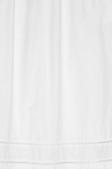 Brill Skirt Poplin White CROP