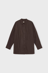 Cleanshirtpoplin Darkbrown