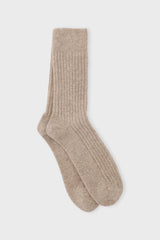 Cozyribsocks Taupemelange