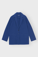 Trueshirtblazercrepe-Clematisblue