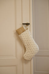 Dotted Christmas Stocking 1533 LOW