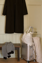 Eloise Black Sienna Stripe Big Dot Bag Yoga Bag Dotted 773 LOW