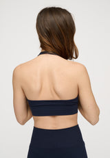 Flare Halter Navy 156 LOW