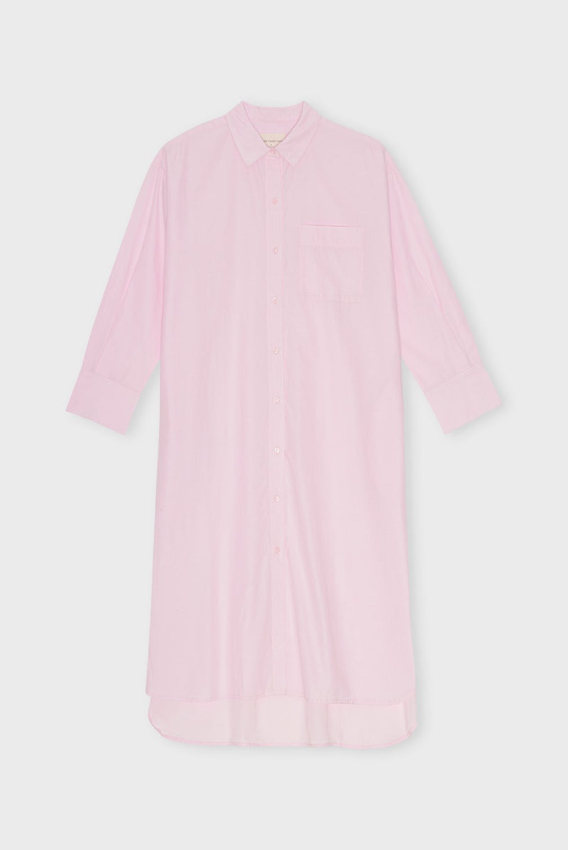 Floret Shirtdress Chambray Light Pink