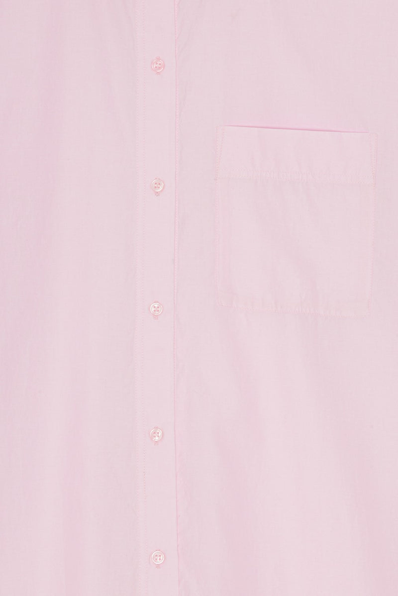 Floret Shirtdress Chambray Light Pink CROP