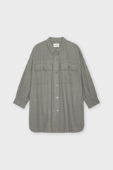 Girona Shirt Jacket Khaki Grey