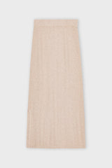 Honey Knit Skirt Oatmeal Melange