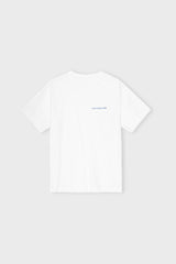 Hverdagslinjer T Shirt Bright Blue