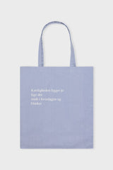 Hverdagslinjer Totebag Lightblue