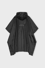 Letitrainponcho Black B