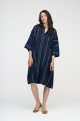 Lively Stripe Dark Navy 178 LOW