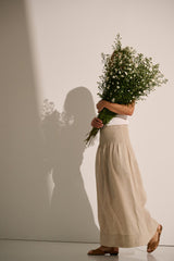 Malou Skirt Linen Karma Tank White 1136 LOW