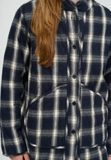 Shadow Darknavy Check 370 LOW