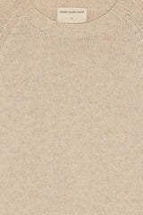 Sienna Knit Oatmeal Melange CROP