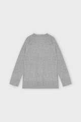 Stineknitcardigan Greymelange B