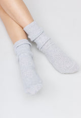 Cassie Socks Lightgreymel