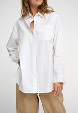 Gaia Shirt White Lower Pants Warm Sand 0604 LOW