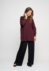 Glowing Knit Burgundy 171 LOW