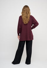 Glowing Knit Burgundy 177 LOW