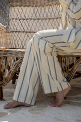 Gone Moon Pants Stripe 2 Gaia Shirt Stripe