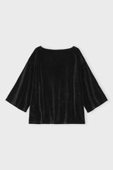 Hailey Top Velvet Black B