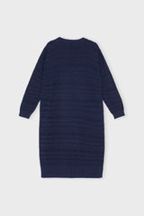 Hazel Knit Dress Darknavy B