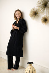 Helia Dress Velvet Aurora Pants Velvet LOW