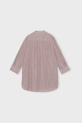 Katie Stripe Burgundyecru B