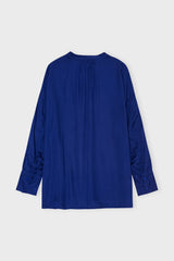 Light Shirt Silky Deepblue B