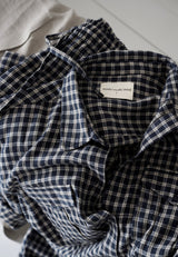 Moon Pants Chcek Kaia Shirtdress 435 LOW