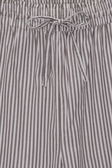Moon Pants Taupe Stripe CROP