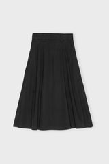 Poem Skirt Twill Black
