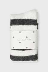 Polarsocksstripe Ecrudarkgrey A