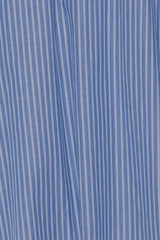 Relieve Shirtdress Blue Stripe CROP