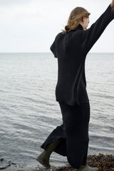 Shadow Knit Black Dazzling Skirt 771 LOW