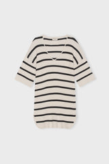 Swayribtunicstripe Ecrumoonless