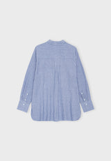 11768 Cleanshirtstripe Lightbluewhite B