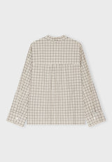 11816 Aylashirtcheck Ecrumoonlessnight B