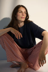 Aura Dark Navy Sea Flower 1137 LOW