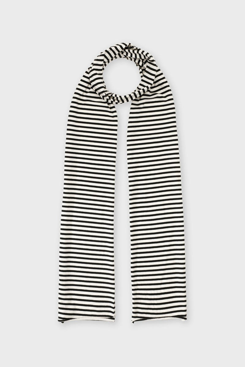 Jersey Scarf Cotton Stripe