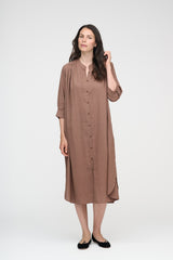 Laurella Linen Caramel Brown 152 LOW