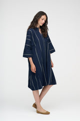 Lively Stripe Dark Navy 184 LOW