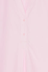 Posy Shirt Chambray Light Pink CROP