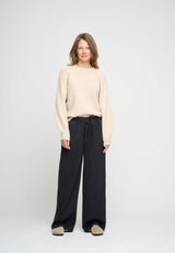 Slow Pants Stripe Sienna Oatmeal 561 LOW