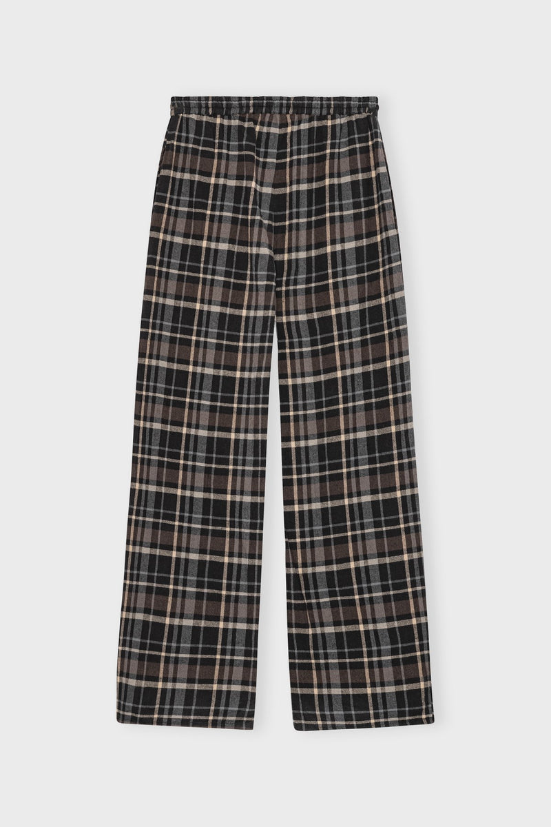 Slowpantscheck Brownblack B