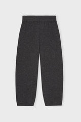 Yours Knit Pants Merino Charcoal Melange B